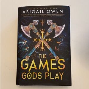 The Games Gods Play by Abigail Owen Hardcover book